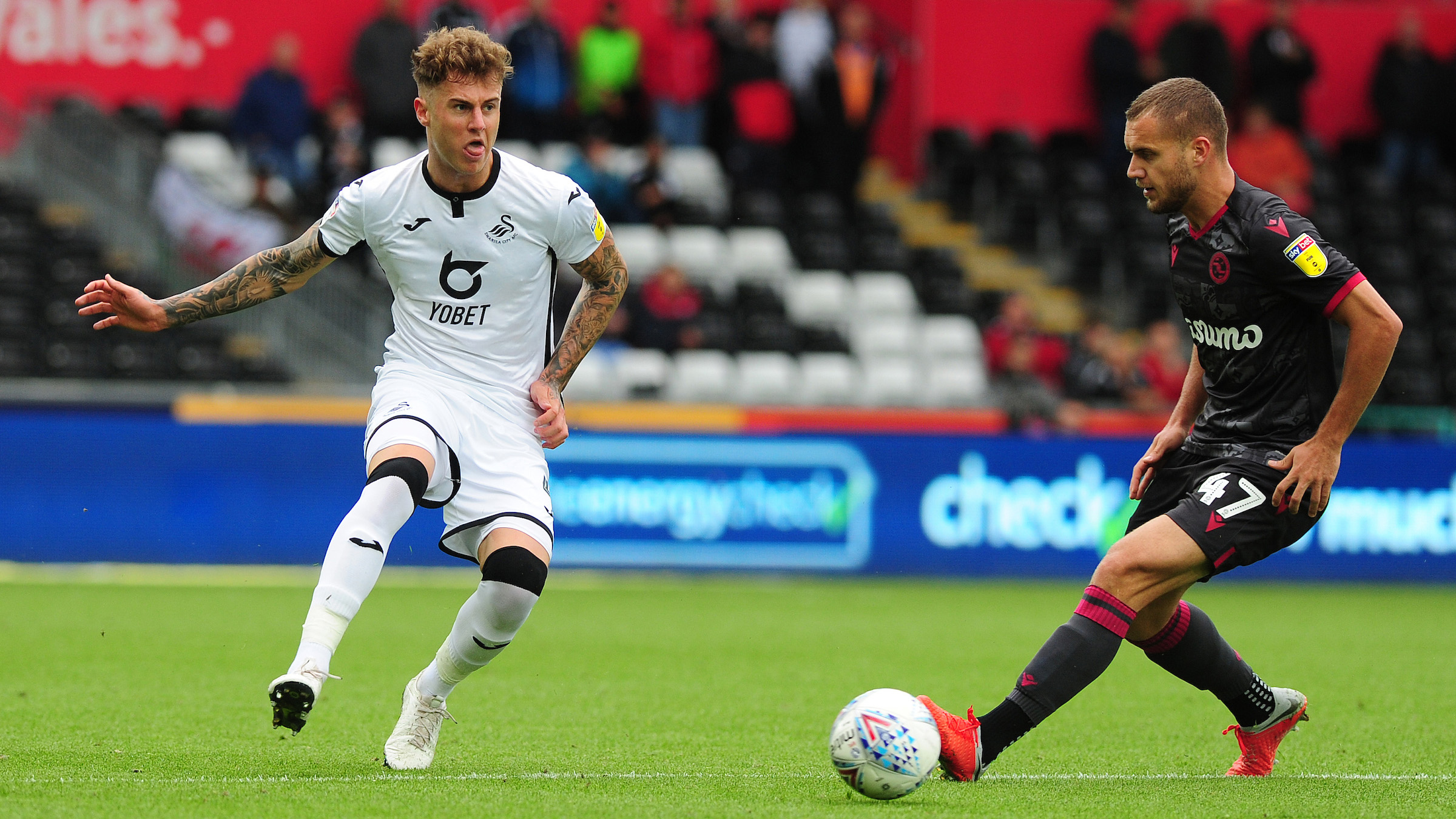 Maillot D'entraînement Swansea City FC Joe Rodon - Joma - Taille XL - Manches Longues - Noir